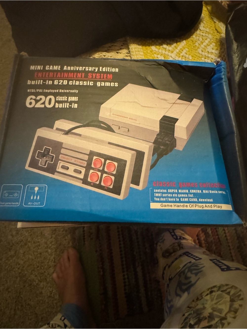 Mini Game Anniversary Edition Classic Console - White